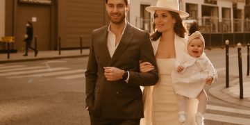 Jules Trass Portrait with Family